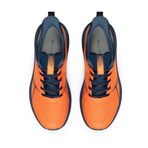 [ALLSWIFIT 1.0] Men's Comfortable Athleisure Sneakers - ORANGE/NAVY BLUE - 2
